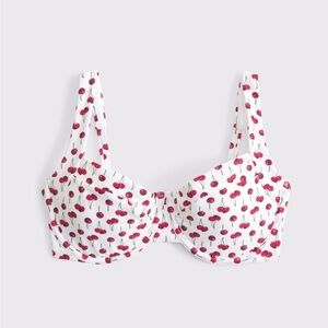 Abercrombie curve love wide strap bikini top